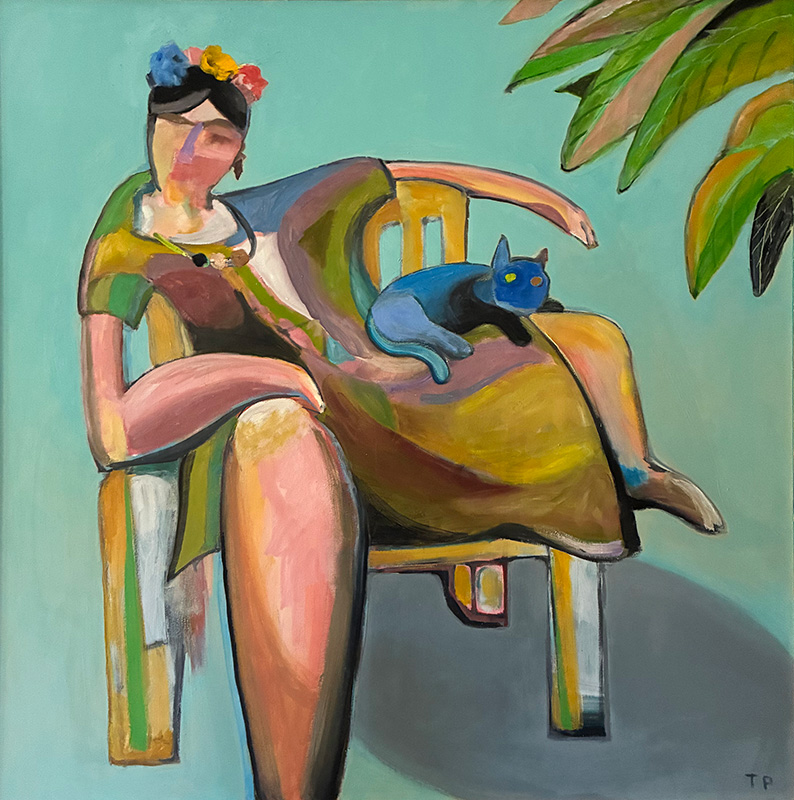 Frida and Her Cat
