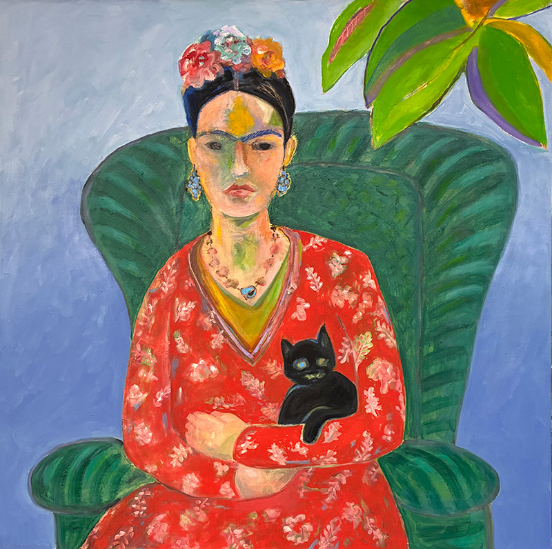 Frida and Her Cat