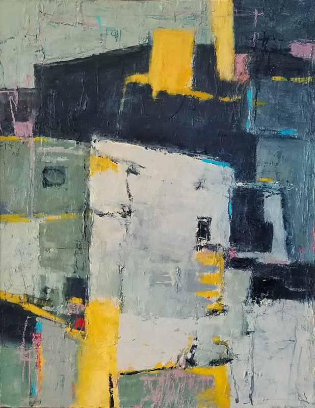 The Corner of Yellow and Gray